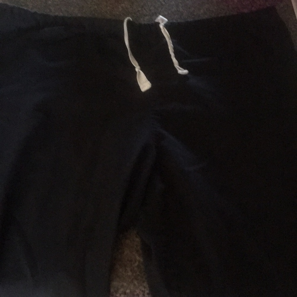 Black Urban Scrub Pants